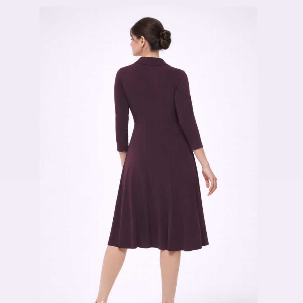 Brand New Tommy Hilfiger womens 3/4 Sleeve Dress Size 8 - Picture 2 of 4
